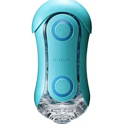 Мастурбатор Tenga Flip Orb - Ocean Blue, з можливістю зміни тиску та стимулювальними кульками всередині - мініатюра 4