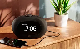Бездротова акустика з настільним годинником JBL Horizon 3 (JBLHORIZON3BLK) чорна - мініатюра 9