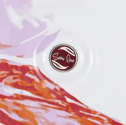 Валіза Semi Line 24" (M) White/Red Print (T5654-2) (DAS302889) - мініатюра 7