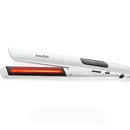 Випрямляч для волосся Luma Bella LB-65006 керамічні пластинки регулювання температури, швидке нагрівання до 230°С Білий - мініатюра 2
