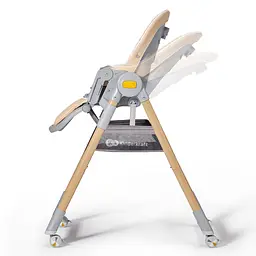 Стілець для годування 2в1 KiderKraft LASTREE Wood Beige - мініатюра 8