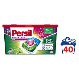 Капсули для прання Persil Power Caps Колор, 40 шт. - мініатюра 2