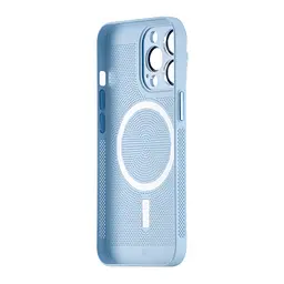 Чохол Perfomed with MagSafe Protected Camera iPhone 13 Pro Light Blue - мініатюра 3