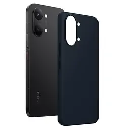 Чохол MAKE Xiaomi Poco X8 Pro Max Silicone Black - мініатюра 3