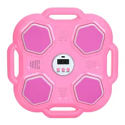 Настінний боксерський тренажер-мішень MS 4651(Pink) 2 боксерські рукавички