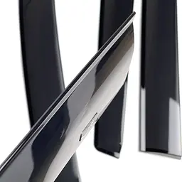 Дефлектори вікон вітровики HIC для Mitsubishi Outender 2012 - Оригінал (M50-IJ) - мініатюра 4