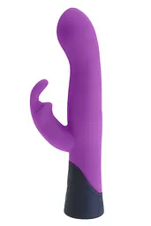 Вібратор-кролик Liebe Pleasure Toys Rabbit Rechargeable 21,5 см (фіолетовий) - мініатюра 3