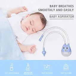 Механічний дитячий аспіратор у футлярі для немовлят Mumlove Рожевий - мініатюра 8