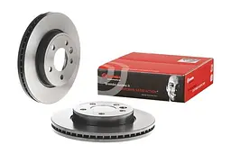 Диск гальмівний вентильований VW Amarok 10-22р Brembo (09.B973.11) - мініатюра 2