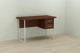 Комп'ютерний стіл Ferrum-decor Таккота 75x120x60 білий ДСП Венге 32мм (FRD-105772)