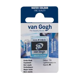 Фарба акварельна Van Gogh (735) Чорний оксид кювета Royal Talens (8712079419554)