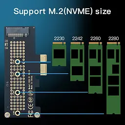 Плата-адаптер Fenvi SSD-X1 HS - мініатюра 6