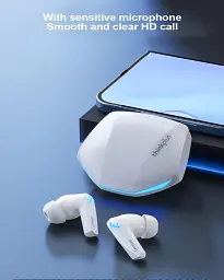 Навушники бездротові ігрові Lenovo GM2 Pro білі - мініатюра 2