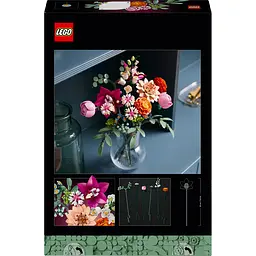 Конструктор LEGO Botanicals Милий рожевий букет квітів 749 деталей (10342) - мініатюра 2