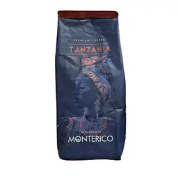 Кава зернова Monterico Tanzania 100% арабіка 1 кг