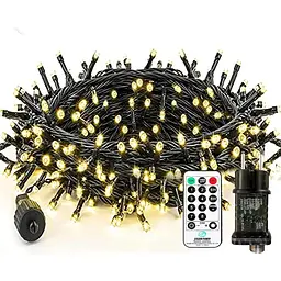 Світлодіодні гірлянди Bzavor Fairy Lights, що працюють від батарейок, 15 м