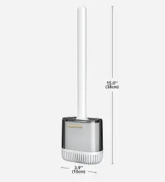 Йоржик для унітазу Joybos Silicone Z52 (JBS-MTS-N04A2-JWT) - мініатюра 2