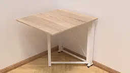 Стіл-книга трансформер Оріон 1 Ferrum-decor 750x810x730 Білий метал ДСП Дуб Сонома 16 мм (FRD-104607) - мініатюра 3