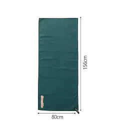 Швидковисихаючий рушник Naturehike CNK2300SS010 156х80 см поліамід темно-зелений