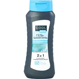 Гель для душу Cool Men Ultrasensitive 400 мл (4823015936180) - мініатюра 2