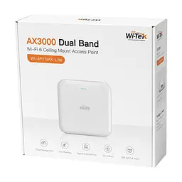 Точка доступу WiFi 6 Wi-Tek WI-AP219AX-Lite V2 дводіапазонна гігабітна (73-00266) - мініатюра 7