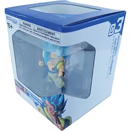 Фігурка анімаційного персонажа Bandai Chibi Masters Драгон Бол Супер колекція 1 - Блу Годжета (123584) - мініатюра 2