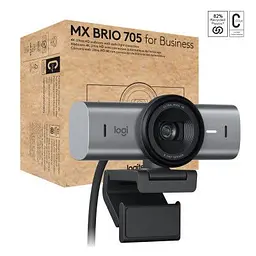 Веб-камера Logitech MX Brio 705 for Business 4K Graphite (960-001530) - мініатюра 2