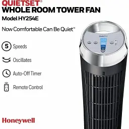 Вентилятор Honeywell Quiet Set HY254E [111522] - мініатюра 6