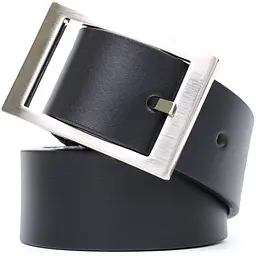 Шкіряний чоловічий ремінь GRANDE PELLE 3,4х120 см acs0026895 - мініатюра 6