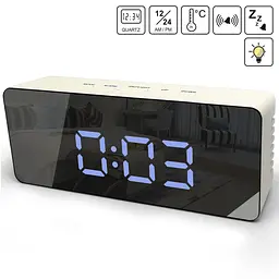 Годинник настільний Technoline WT475 White/Black Mirror (WT475) - мініатюра 2