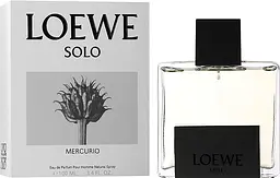 Парфумована вода Loewe Solo Mercurio 100 мл - мініатюра 2