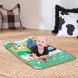 Розвиваючий килимок Baby Einstein 4 в 1 Busy Barnyard (17327) - мініатюра 4
