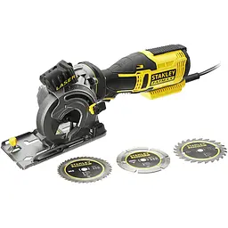 Пила циркулярна мережева Stanley FatMax компактна 650 Вт (FME380K-QS) - мініатюра 3