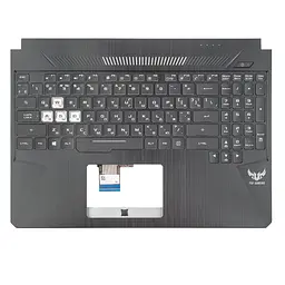 Верхня кришка для Asus FX505DV FX505DU FX505GU, (топкейс+клавіатура, 8pin RGB Backlit, Original)