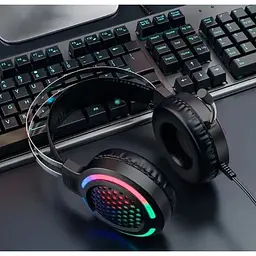 Ігрові геймерські навушники Hoco Gaming ESD03 з мікрофоном і LED підсвіткою - мініатюра 3