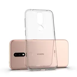 Силіконовий чохол BeCover для Nokia 4.2 Transparancy (704324) - мініатюра 3
