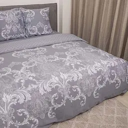 Постільна білизна полуторна Viluta Сатин Twill 633-1-5 210х143 см - мініатюра 2