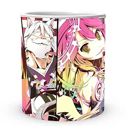 Кухоль GeekLand No Game No Life Без гри немає життя NGNL 002.04 330 мл білий - мініатюра 2