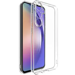 TPU чохол Epic Transparent 1,5mm Full Camera для Samsung Galaxy A55 Безбарвний (прозорий)