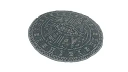 Килимок для пікніка Easy Camp Bilberry Round Carpet 150 cm (180139) - мініатюра 2