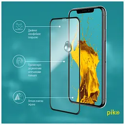 Скло захисне Piko Full Glue Apple iPhone 11 Pro (1283126496073) - мініатюра 4