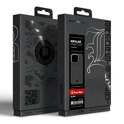 Чехол ArmorStandart BlackIcon Kevlar MagCase для Apple iPhone 15 Pro Max Black - миниатюра 10