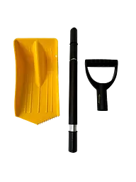Лопата для снігу розкладна "STEEL SHOVEL" 90см - мініатюра 2