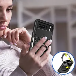 Панель BeCover Military для Google Pixel 8 Pro Black (710665) - мініатюра 2