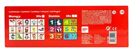 Настільна гра Apli Kids Доміно і Меморі (14116) - мініатюра 2
