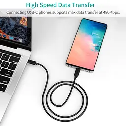 Кабель USB 2.0 Type-C M-M, 3.0 м, (60W) PVC чорний Choetech - мініатюра 5