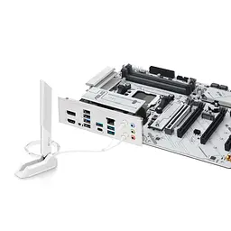 Материнcька плата B650E MAX GAMING WIFI W sAM5 B650 4xDDR5 M.2 HDMI DP Wi-Fi BT ATX білий Asus teh0018990 - мініатюра 7
