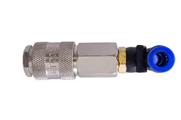 Трійник на шланг Intertool пневматичне швидкороз'ємне з'єднання 8 мм - мініатюра 2