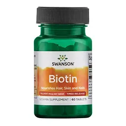 Біотин Високоактивний Biotin 10000 мкг - 60 таб