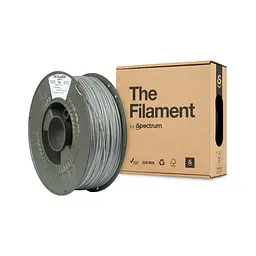 Пластик для 3D-принтера The Filament PLA 1.75 мм 1 кг SILVER ALUMINIUM (TF-24006) - мініатюра 3